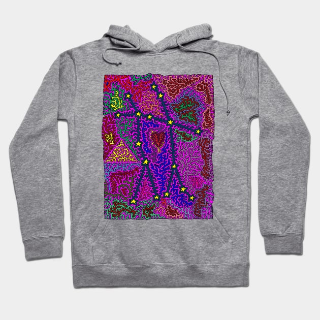 Constellation Gemini Hoodie by NightserFineArts